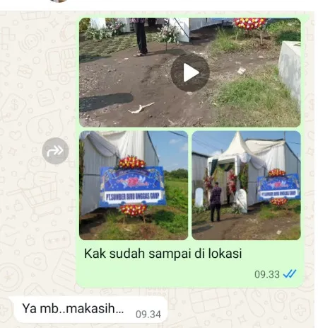 Pengiriman Karangan Bunga Tegal Alur